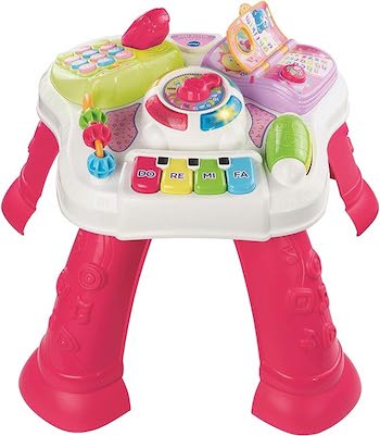 vtech sit to stand toy to help baby crawl